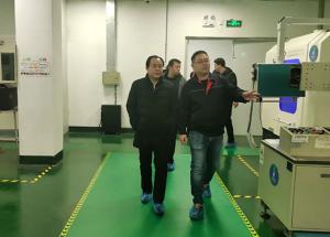 澗西區(qū)委書記、高新區(qū)黨工委書記謝峰到麥斯克電子調(diào)研慰問